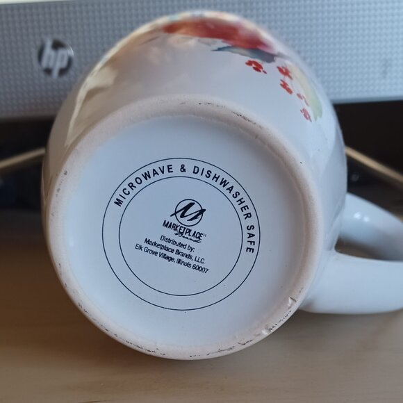 Marketplace Brand Mug Find Me In The Garden Roses Floral Gardening Gift New - Picture 2 of 6